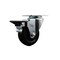 Service Caster 3.5'' Hard Rubber Wheel Swivel Top Plate Caster Posi Brake SCC-20S3514-HRS-PLB - alternate 1